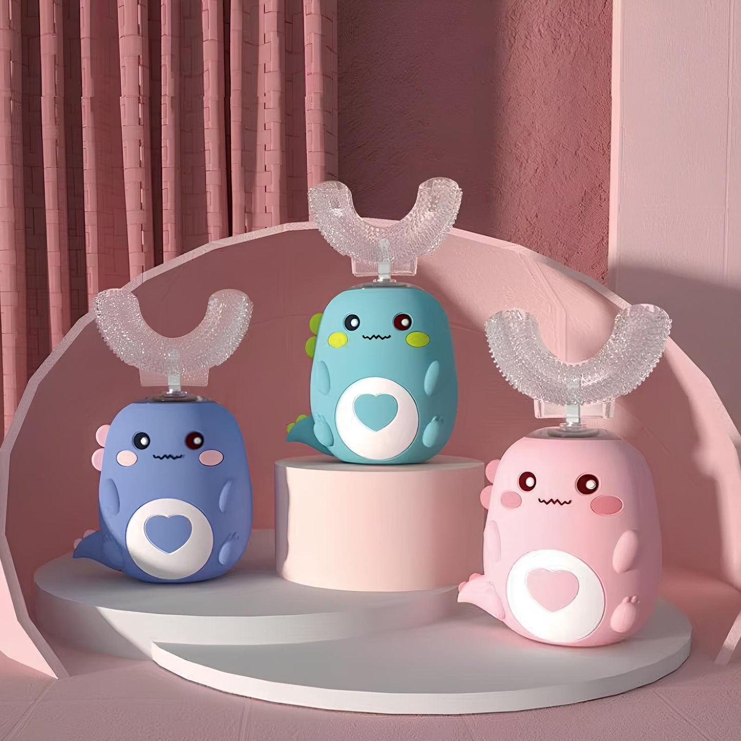 SmileU™ – Brosse à dents électrique en forme de U pour enfants