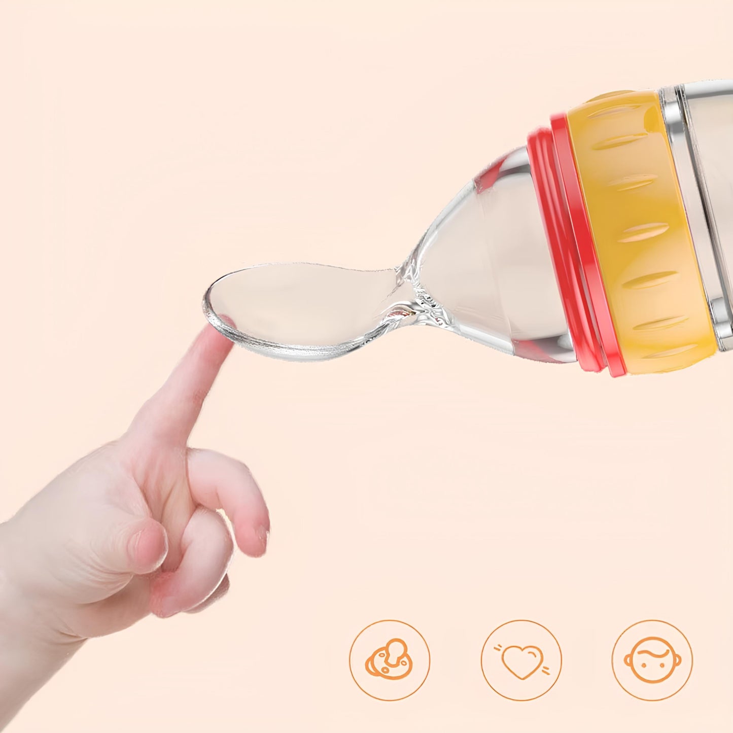 SiliSpoon™ – Biberon Cuillère en Silicone