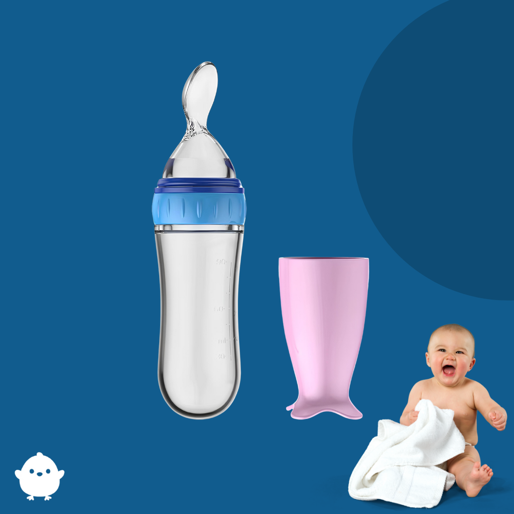 SiliSpoon™ – Biberon Cuillère en Silicone